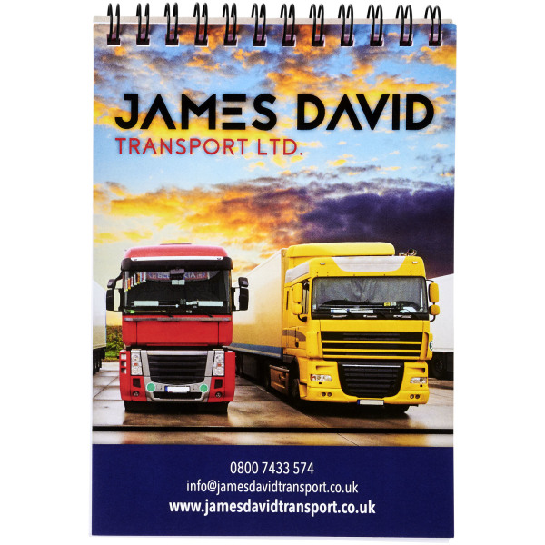 Desk-Mate® A6 spiraal notitieboek - Wit/Zwart - 50 pagina's Desk-Mate® A6 spiraal notitieboek - Wit/Zwart - 50 pagina's